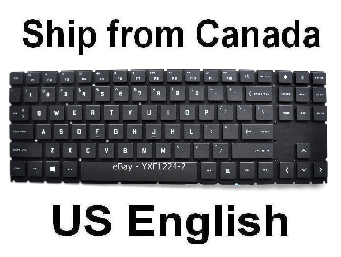 Keyboard for HP OMEN 16-B 16-B0008CA 16-B0020CA 16-C 16-C0010CA – US Backlit