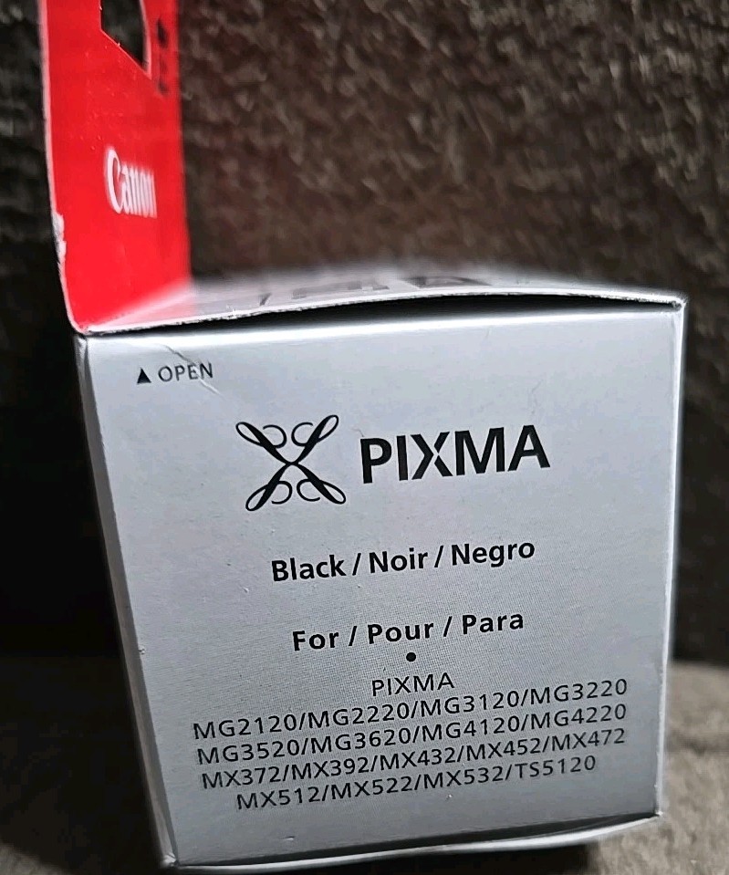 Genuine Canon 240 XL Fine Black Ink Cartridge New Sealed