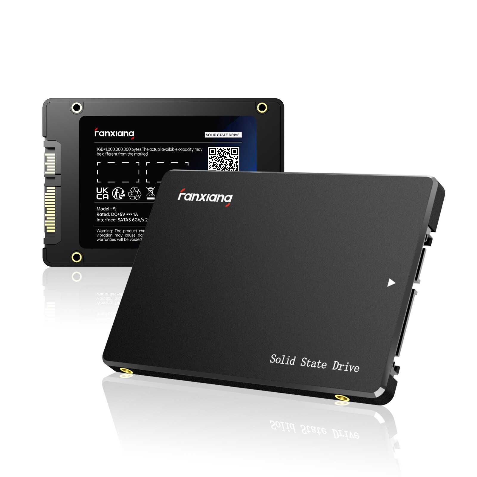 Fanxiang 1TB SSD 2.5″ SATA III 6GB/s Internal Solid State Drive PC/ MAC/ PS4 LOT