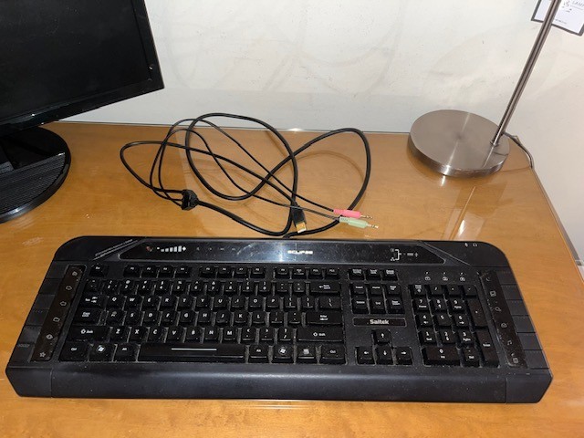 Saitek Gaming Keyboard Eclipse III Model KU-0832 Black USB PK24U