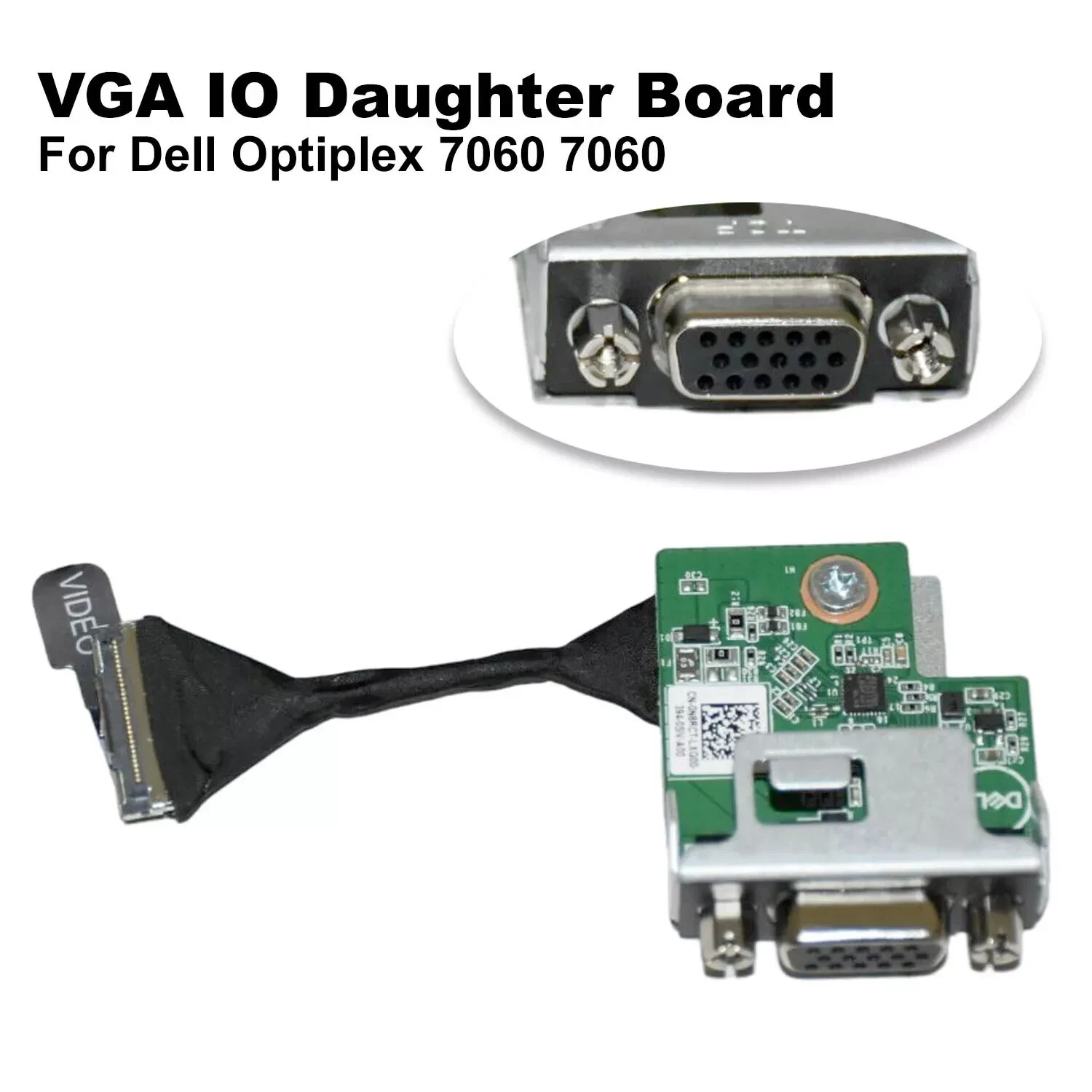 Dell Optiplex 3060 3070 3090 5060 5070 5080 7060 VGA MFF/SFF/MT Adapter