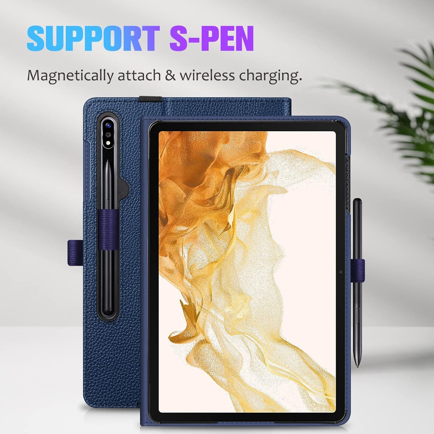 Case for Samsung Galaxy Tab S10+/ S9+/ S8+/S7 FE/S7+ 12.4 Inch Multi-Angle Cover