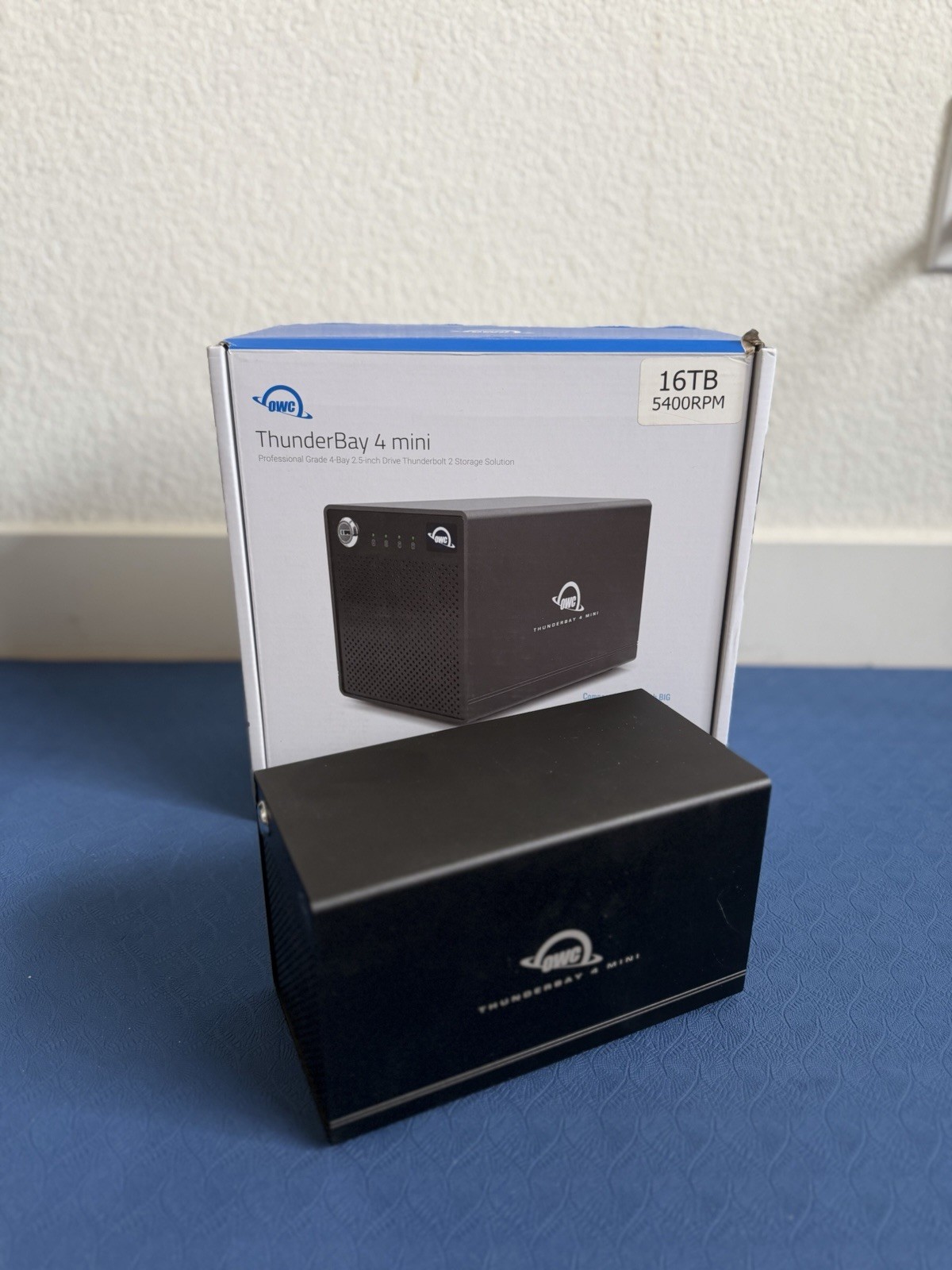 OWC ThunderBay 4 mini 16TB External RAID Storage – Barely Used