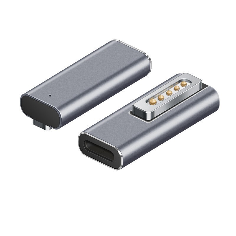 Type C Female to Magsafe 1/2 Adapter Coverter Fast Charge for MacBook Air/Pro