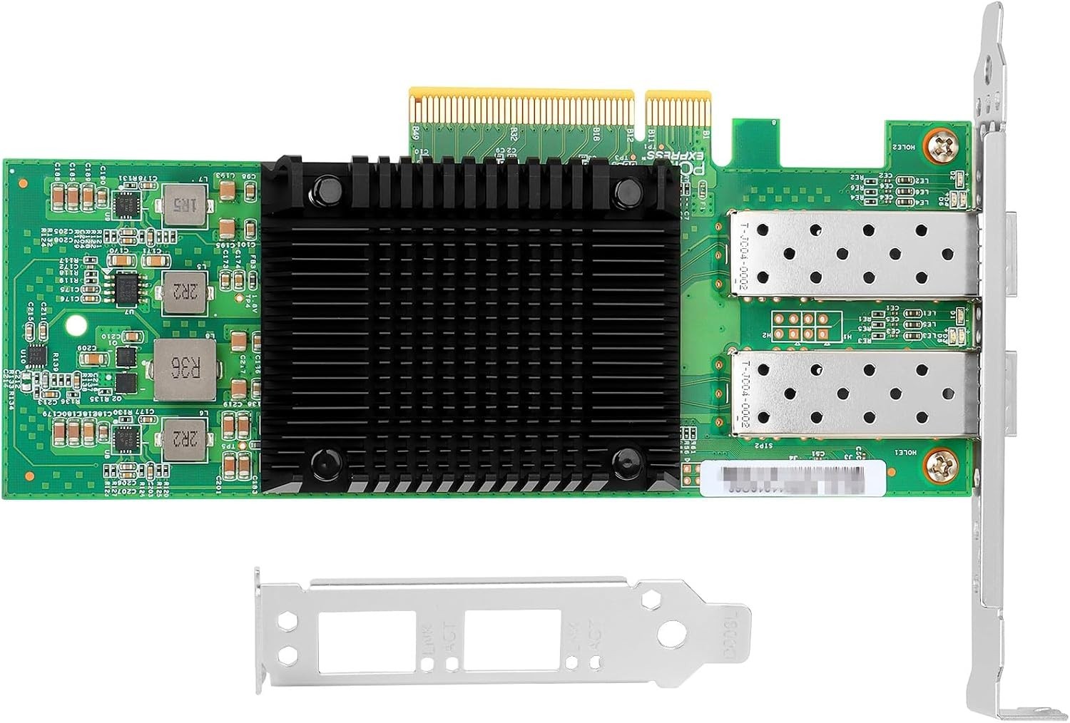 Vogzone 25Gb PCI-E NIC Network Card for Intel E810-XXVDA2,1GbE/10GbE/25GbE T7-23