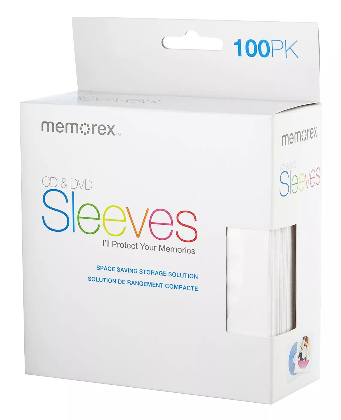 Memorex Paper CD Sleeves with Window & Flap Lot