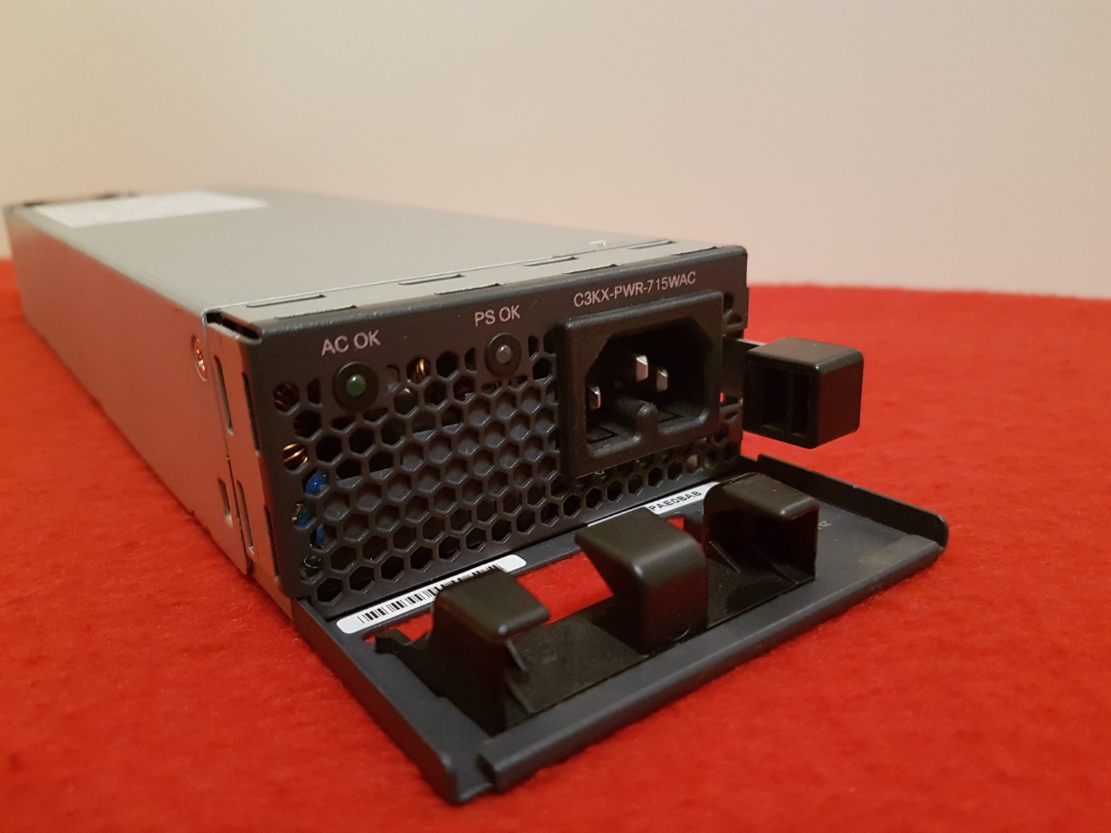 Cisco C3KX-PWR-715WAC • PoE AC Power Supply • C3750X / C3560X Switch