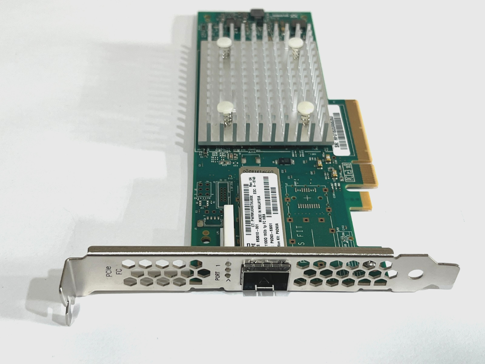 HPE QLE2690-HP SN1100Q 16Gb One-Port FC HBA 853010-001 P9D93A Full Profile