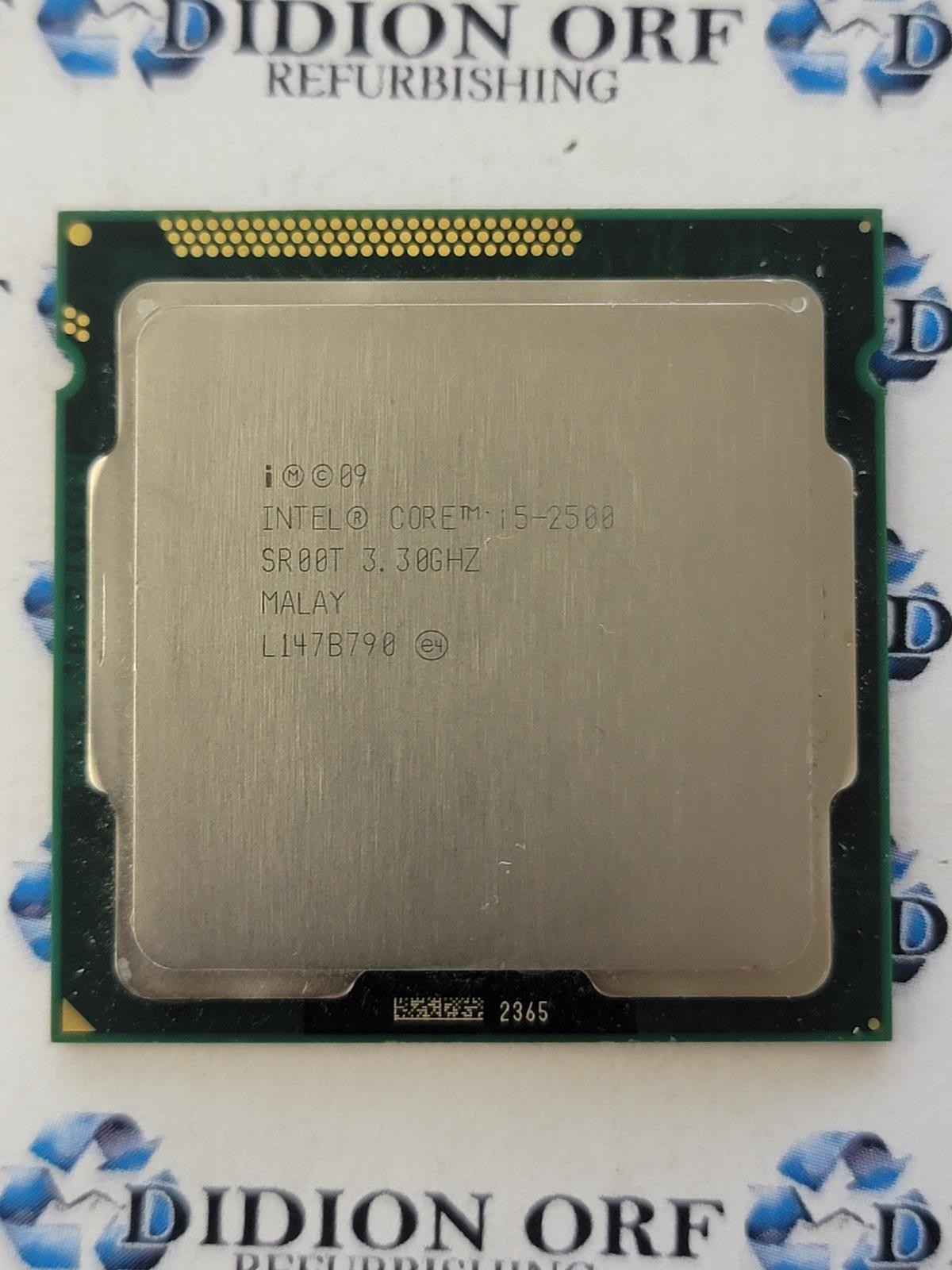INTEL Core i5-2500 SR00T 3.30 GHz 6 MB SmartCache 95 W SKU 13370