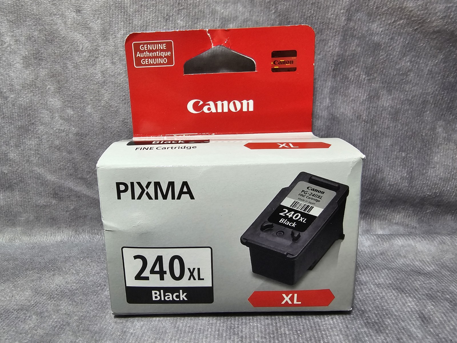 Genuine Canon 240XL High Yield Black Ink Cartridge Black OEM New In Sealed Box