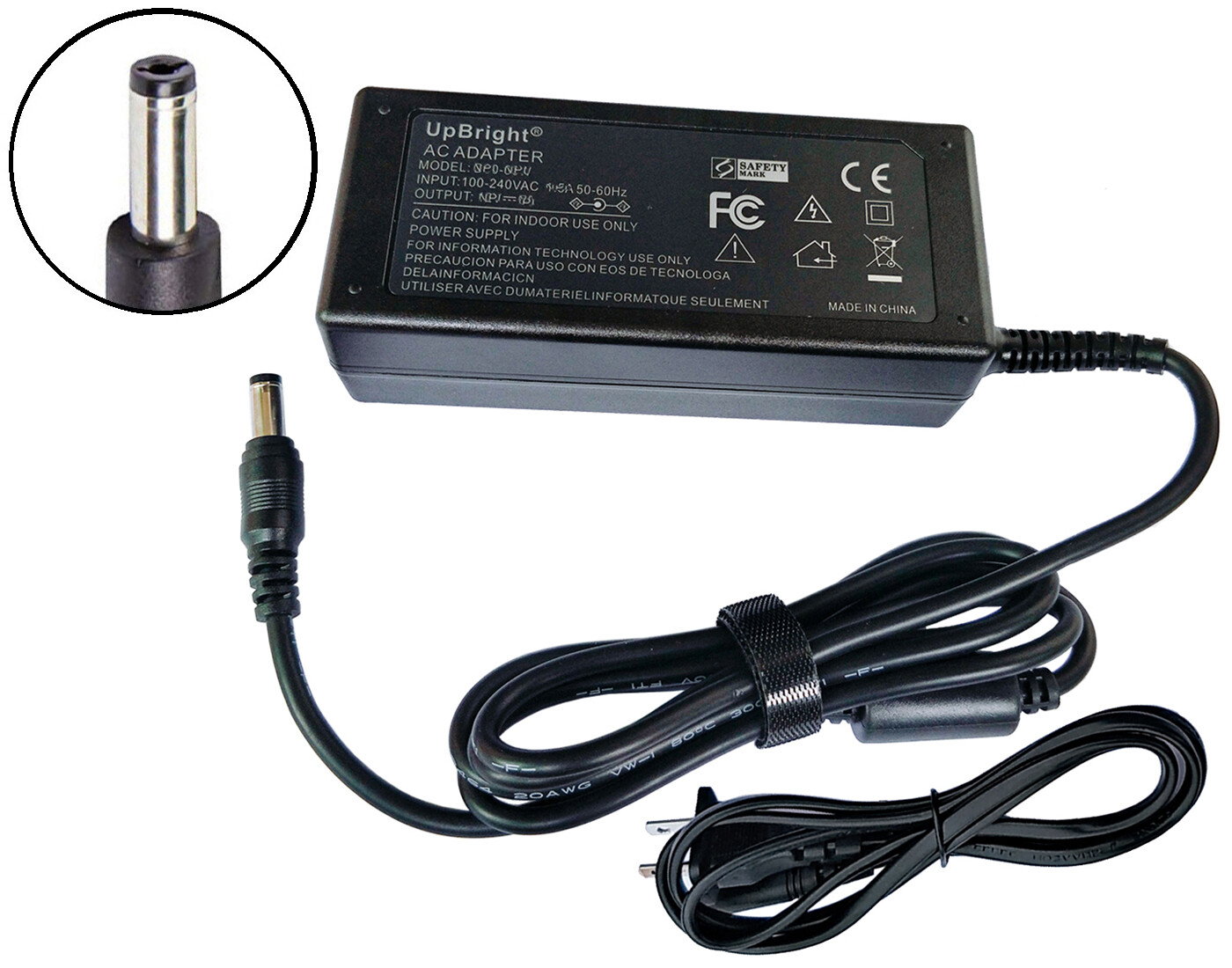 12V or 19V AC / DC Power Adapter For Dell Wyse Network Mobile Thin Client Server