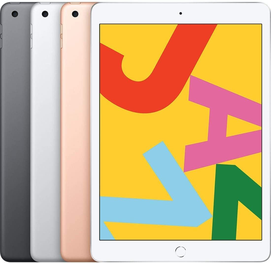 Apple iPad 7th Gen 2019 (10.2 in Wi-Fi + Cellular, 32/128GB) Refurbished Grade A