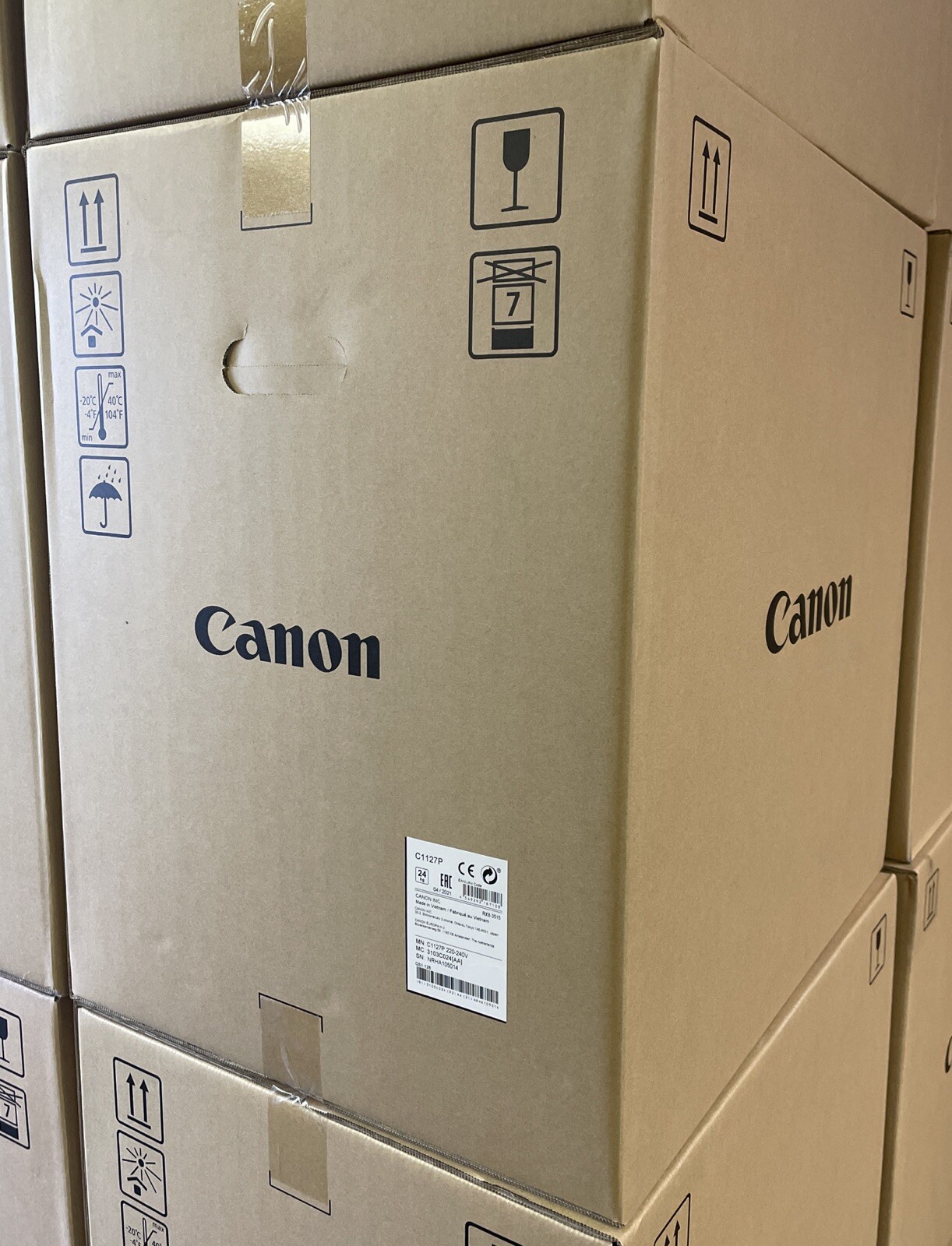 Brand New OEM Canon C1127P Printer 220V RX8-3515