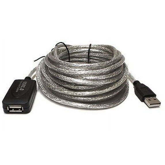 25ft 8M USB 2.0 A Male to Female Active Extension/Repeater Cable Kinect PS3 NEW