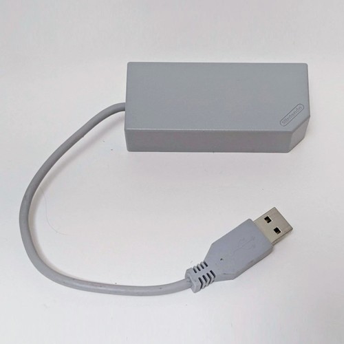 USB Wired to LAN Ethernet Network Adapter RVL-015 for Nintendo Wii U Switch