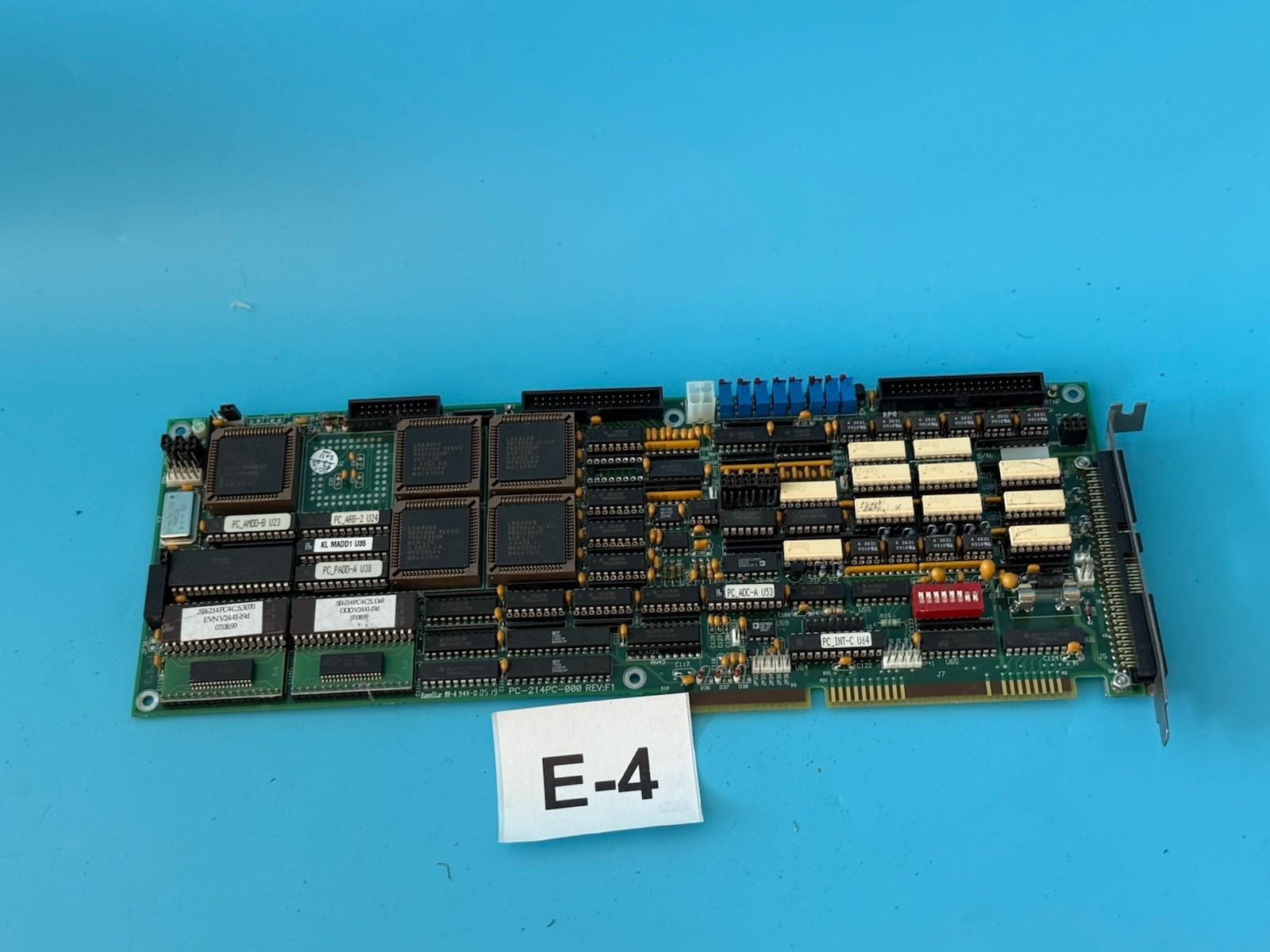 PC-AMD0-B U23 PC-AMD0-A U38 Industrial ISA Board 58214PCQCS3700