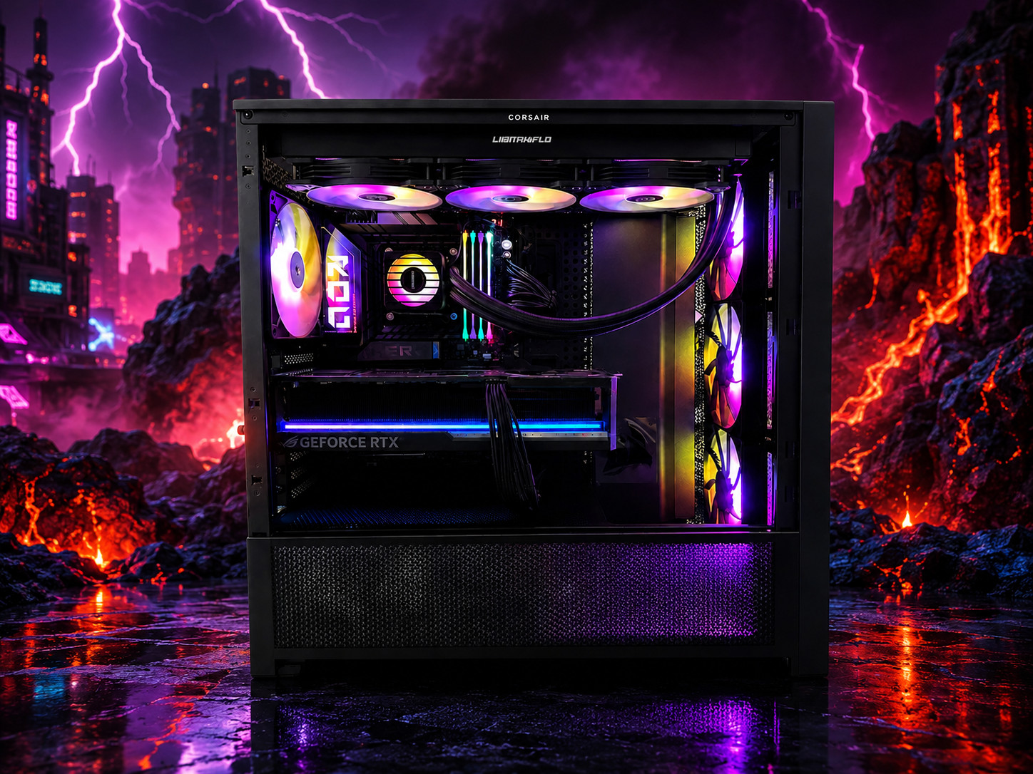 ULTRA 9 285K AI Workstation ASUS ROG Astral RTX 5090 256GB DDR5 4TB SSD WIFI 7!