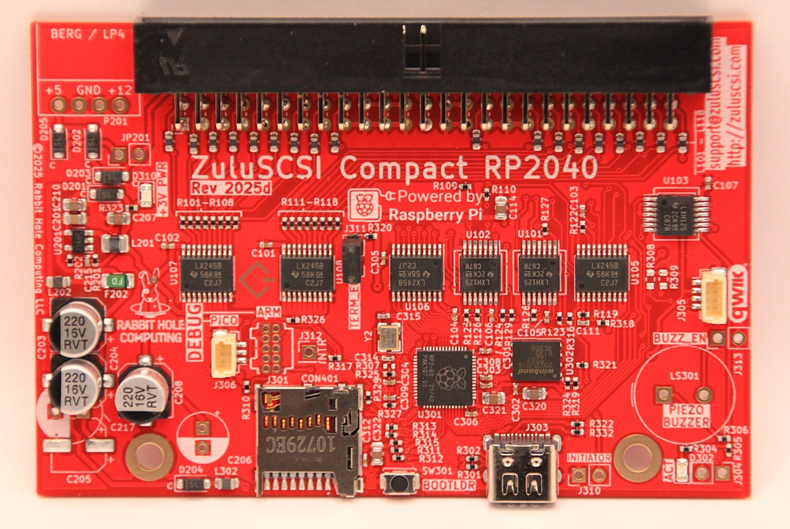 ZuluSCSI Compact RP2040 – an affordable SCSI-2 (and 1) emulator w/ USB-C