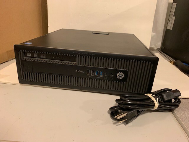✔️ HP ProDesk 400 G1 SFF INTEL i3-4130 3.40GHz 4Gb RAM 500Gb HDD ✔️ WIN10PRO