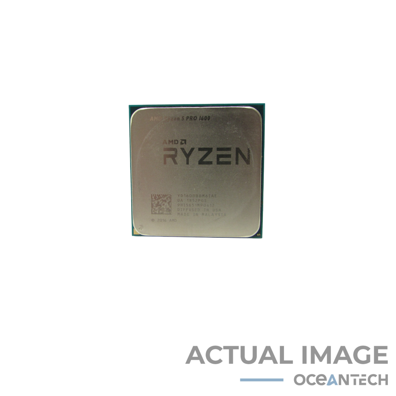 AMD Ryzen 5 Pro 1600 AM4 6 Core Desktop CPU YD160BBBM6IAE
