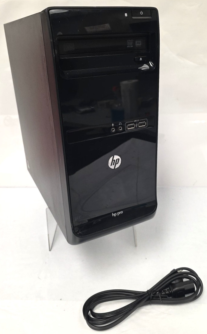 Hp Pro3500| Micro-Tower| Intel Core i3-3220| 4GB RAM| No HDD| 300W PSU| No OS