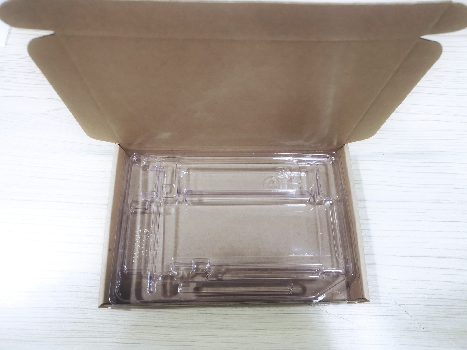 500 PCS CLEAR PLASTIC CLAMSHELL CASES FOR HBA RAID NETWORK CARDS+500 PCS carton