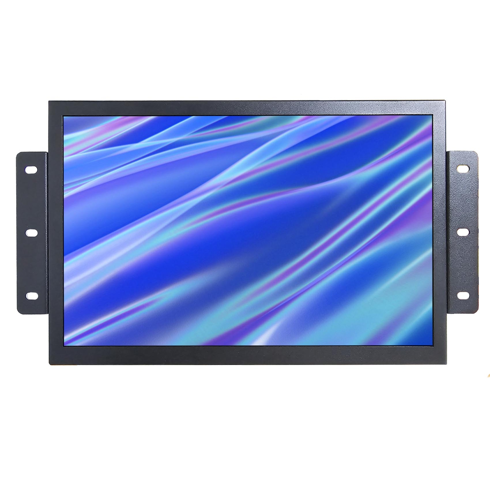 12.1in 1280×800 LCD Monitor Metal Case Black Industiral Monitor
