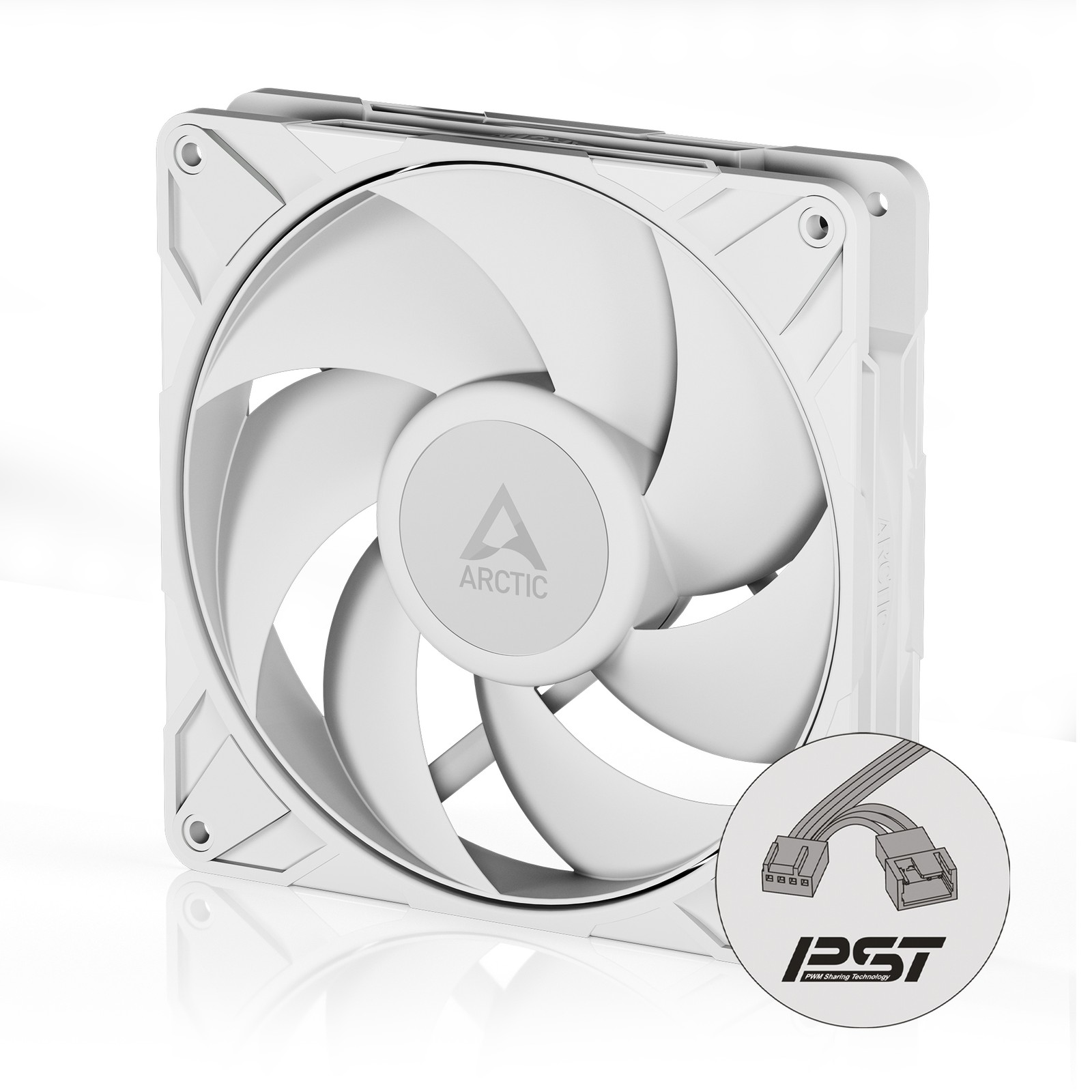ARCTIC P14 Pro PST white Case Fan PC Cooler Premium Silent 14cm B-Stock
