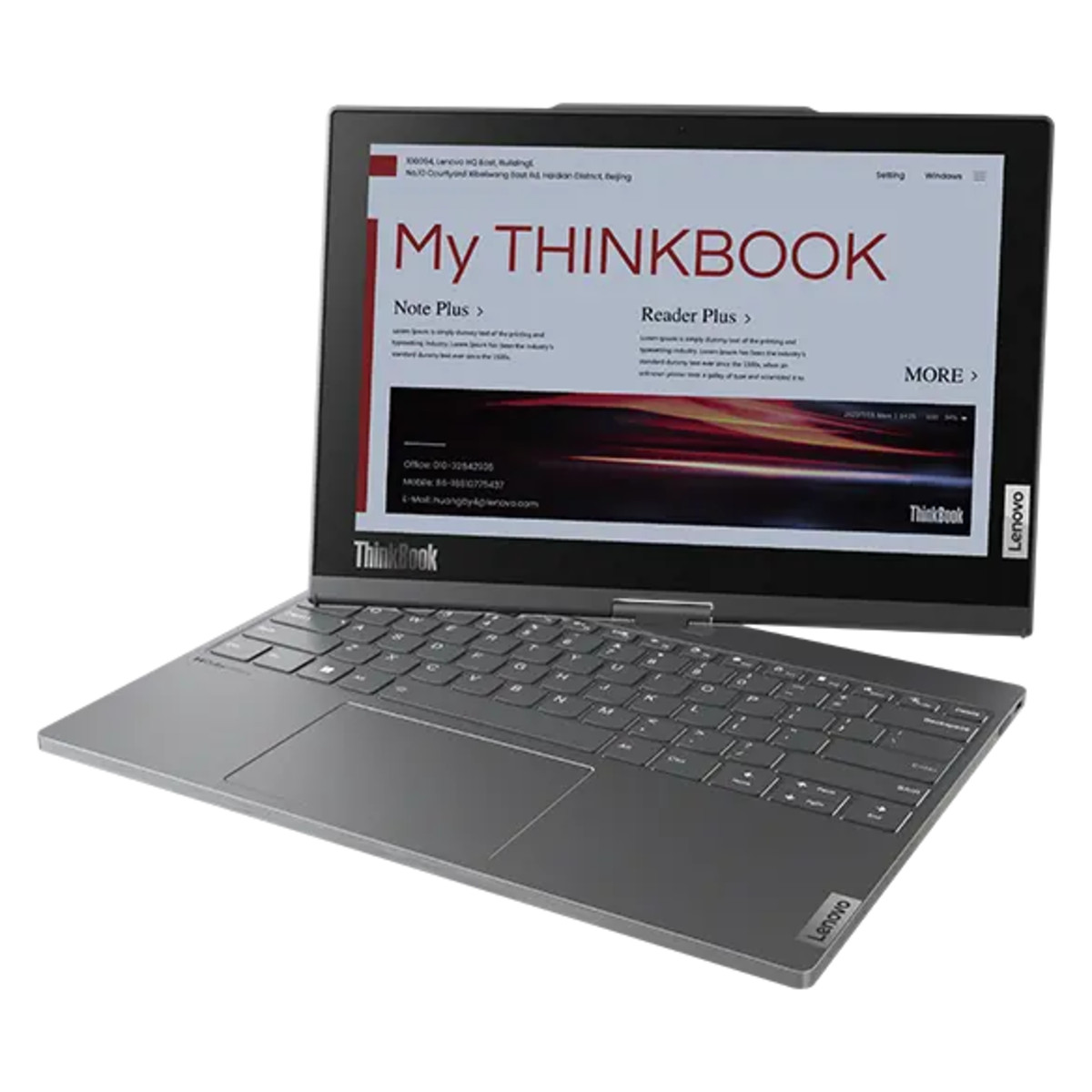 NEW Lenovo ThinkBook Plus G4 Dual Screen 2-in-1 Laptop Core i5-1335U 16GB 512GB