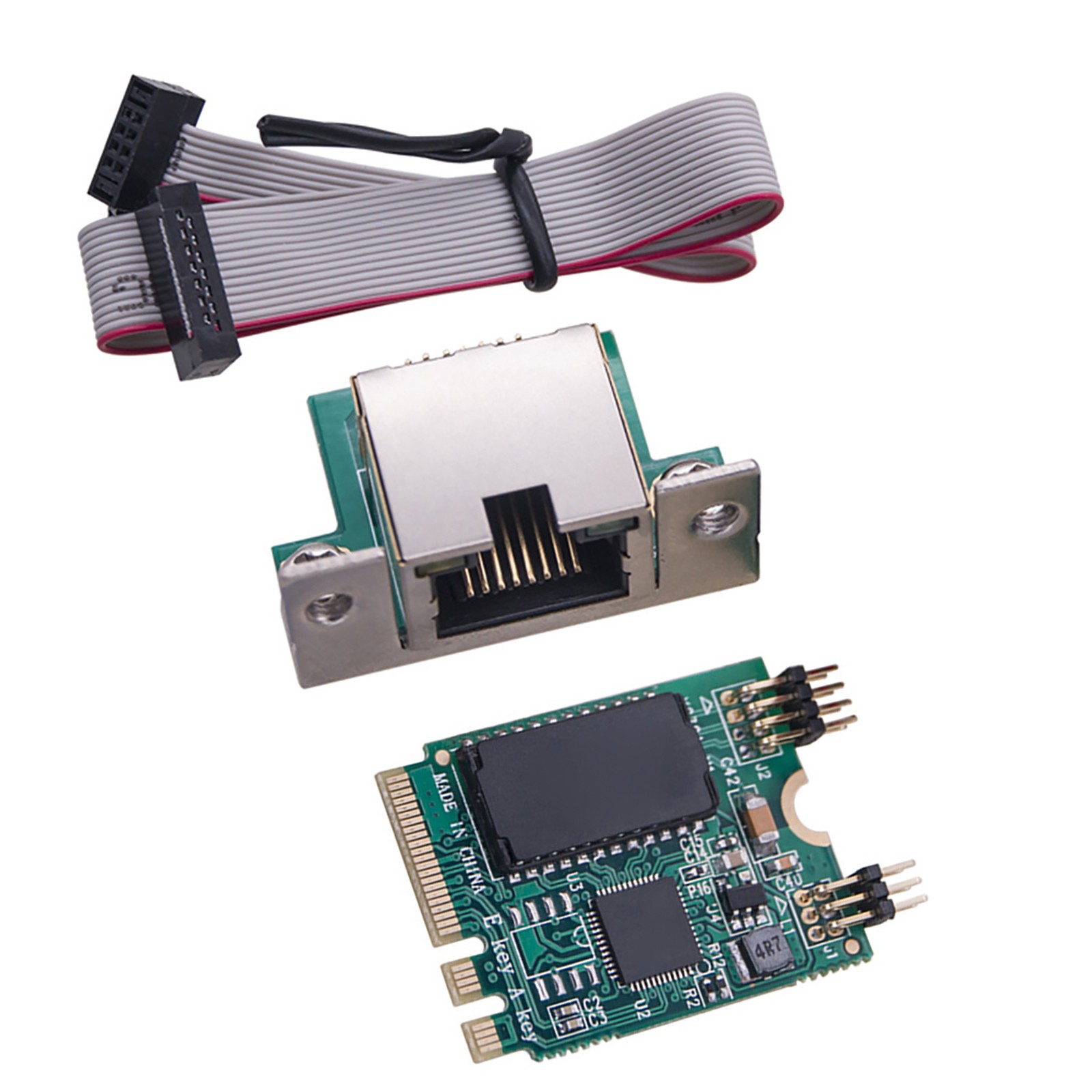 1 PC M.2 A+E Key RTL8125B 2.5G Gigabit Ethernet Network Lan Card Accessories