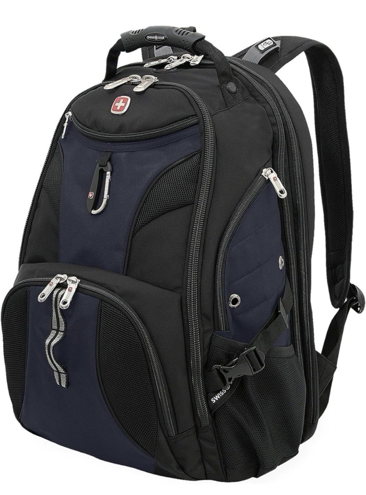 SWISSGEAR 1900 Scansmart Laptop Backpack – Black/Blue NEW WITH TAGS
