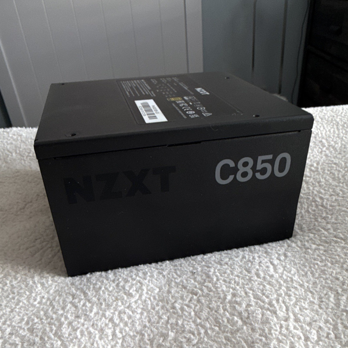 NZXT C850 850W ATX Modular Power Supply, Black, 24-Pin PCIe SATA
