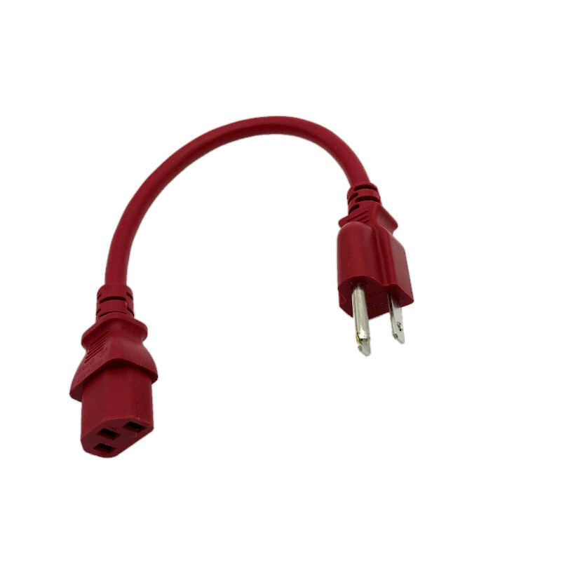 1′ Red Power Cable for HP MONITOR 2159M 2010I 2009M Replacement Cable