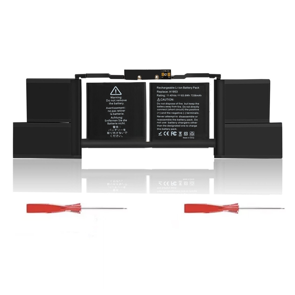 A1953 Battery for Apple MacBook Pro 15 Inch A1990 Mid 2018 2019 EMC 3215 3359