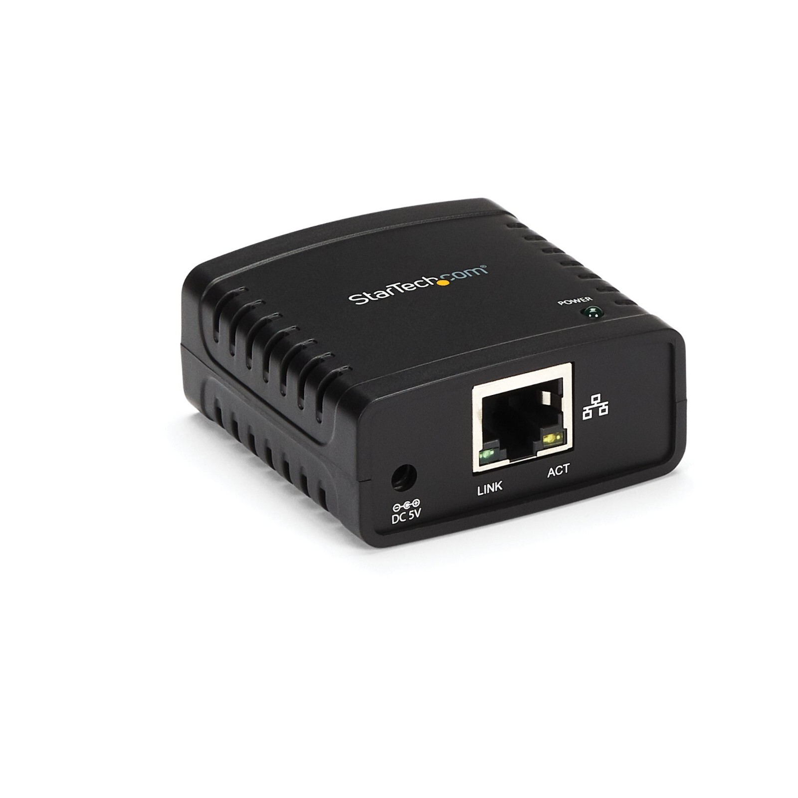 Startech PM1115U2 10/100Mbps Ethernet to USB 2.0 Network LPR Print Server