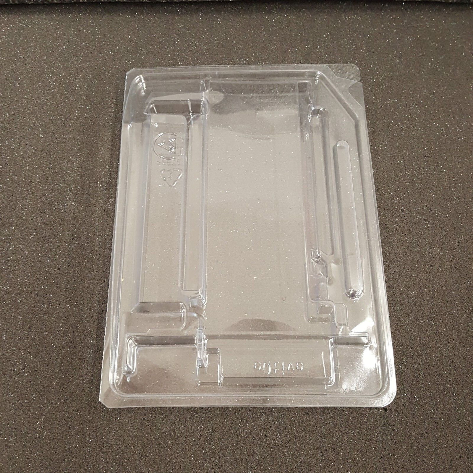 LOT OF 25 CLEAR PLASTIC CLAMSHELL CASES FOR HBA RAID NETWORK CARDS USA STOCK