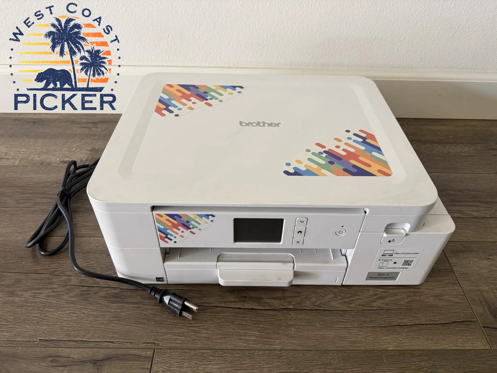 Brother SP-1 Dye Sublimation Color Printer USB Networkable Artspira Series