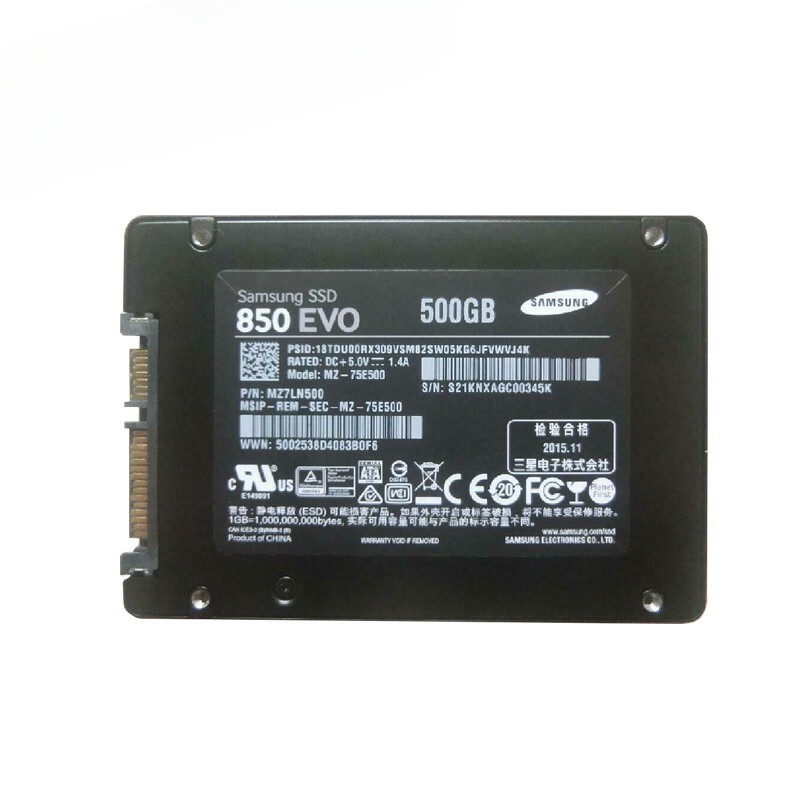 compatible Samsung 500GB 850EVO MZ-75E500 2.5″SSD III Internal Solid State Drive