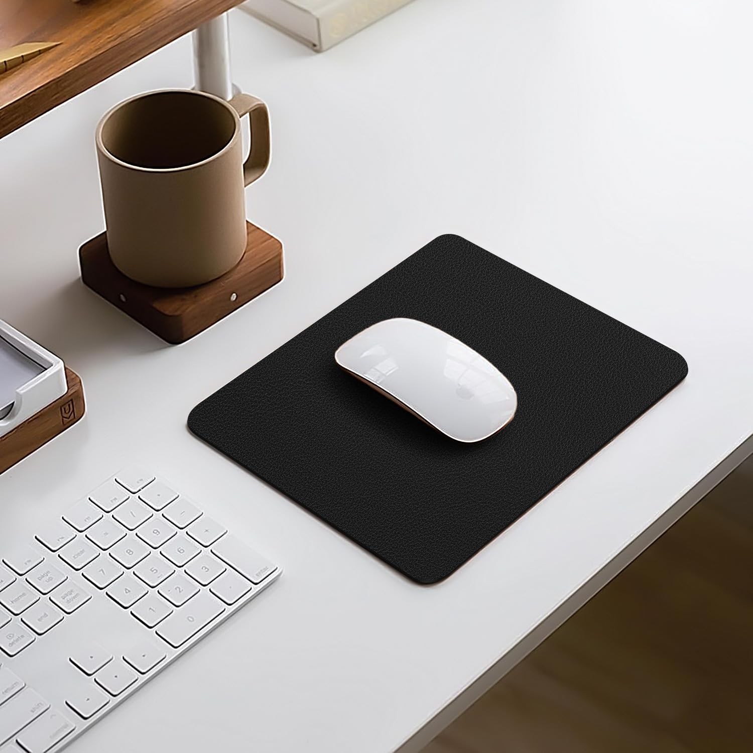 Leather Desk pad Protector, Office Mat, Large Mouse Mat, Non-Slip PU Leather …