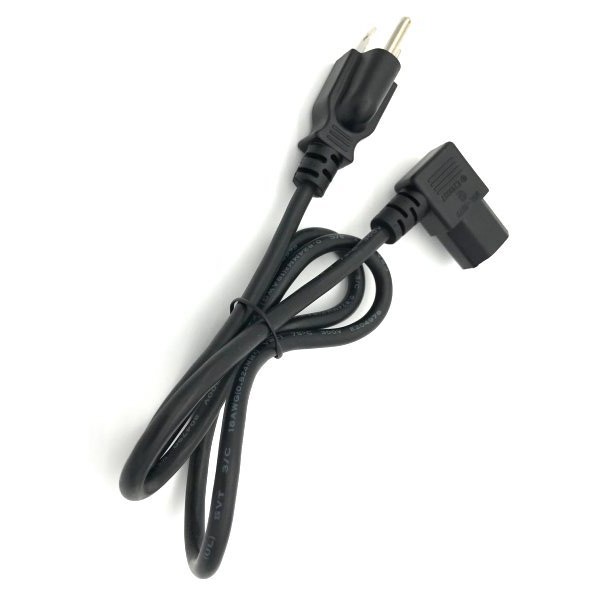 3′ 90° Power Cable for HP MONITOR 2159M 2010I 2009M Replacement Cable