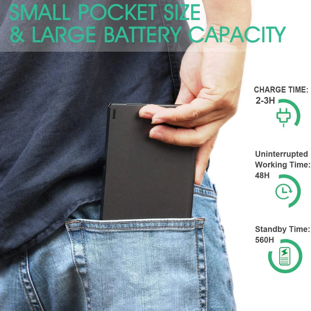 Compat Folding Keyboard Bluetooth for iPhone 15 Android IOS/MAC Tablet PC Mobile