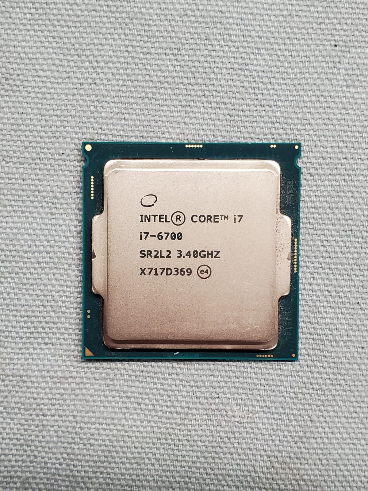 Intel Core i7 6700 3.40GHz SR2L2 CPU Processor #2773
