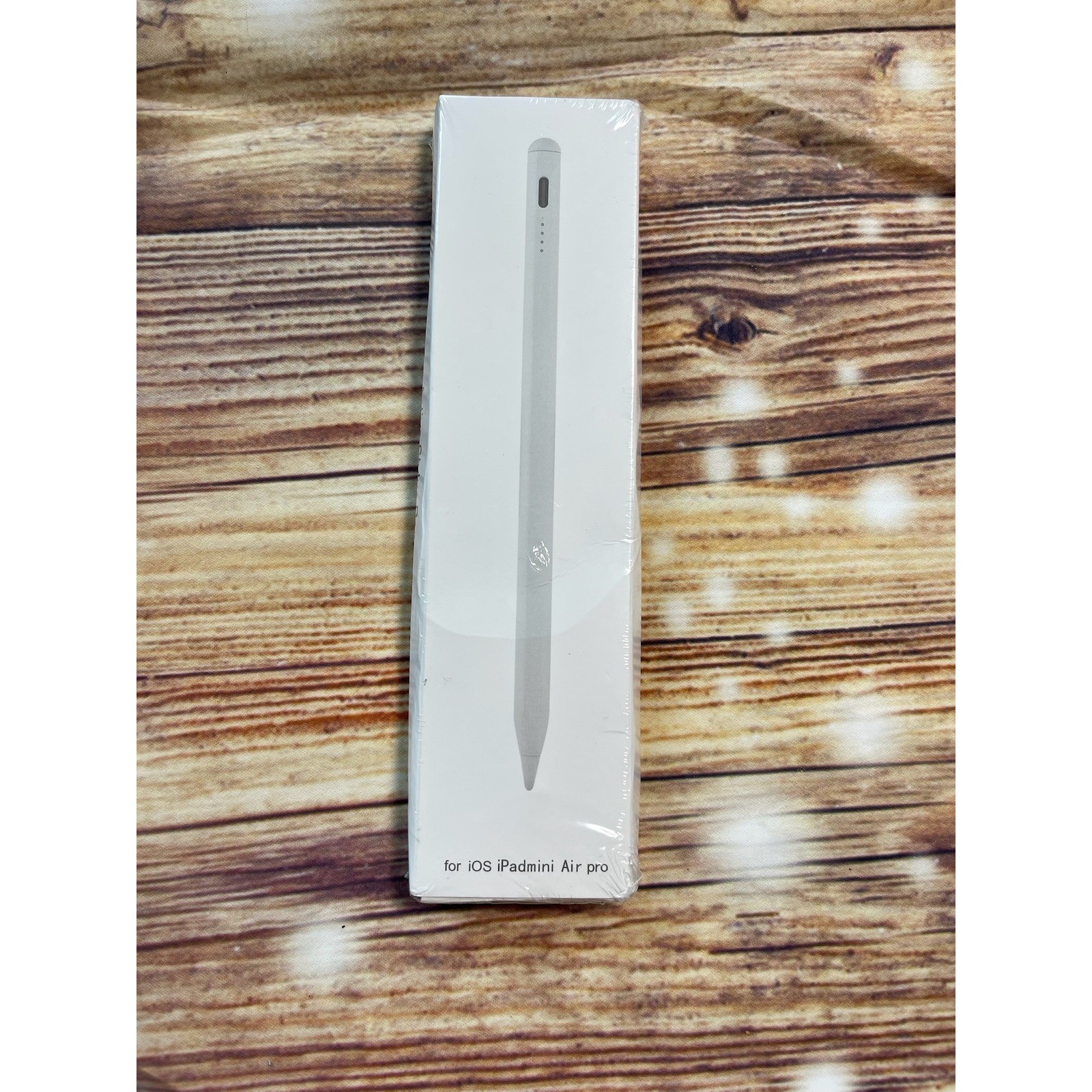 LD03 Stylus Pen for iPad Pro Air Mini Palm Rejection Power Display White USB-C