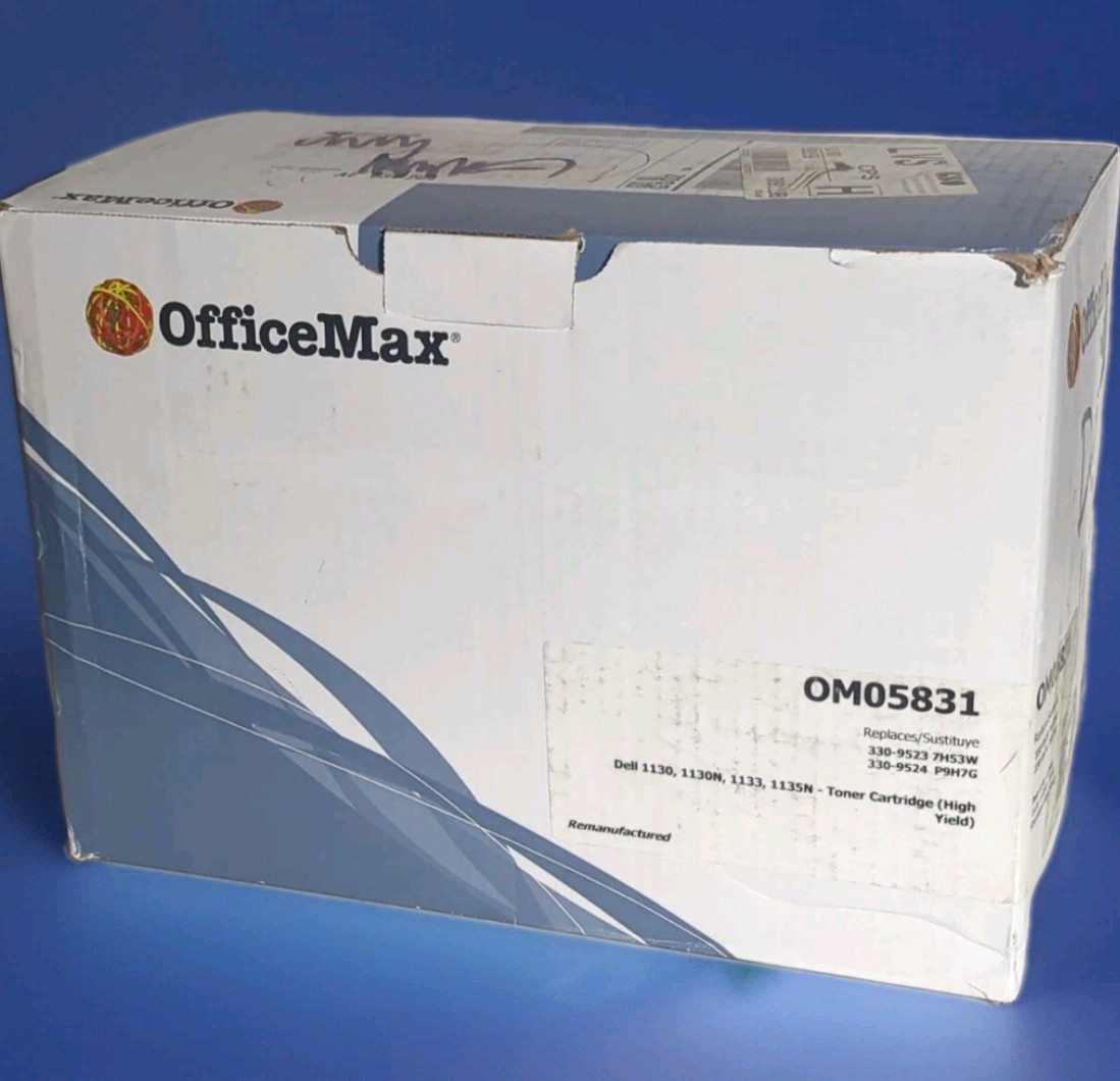 Officemax OM05831 Toner Cartridge For DELL 1130 1130N, 1133, 1135N Plus Bonus!!*