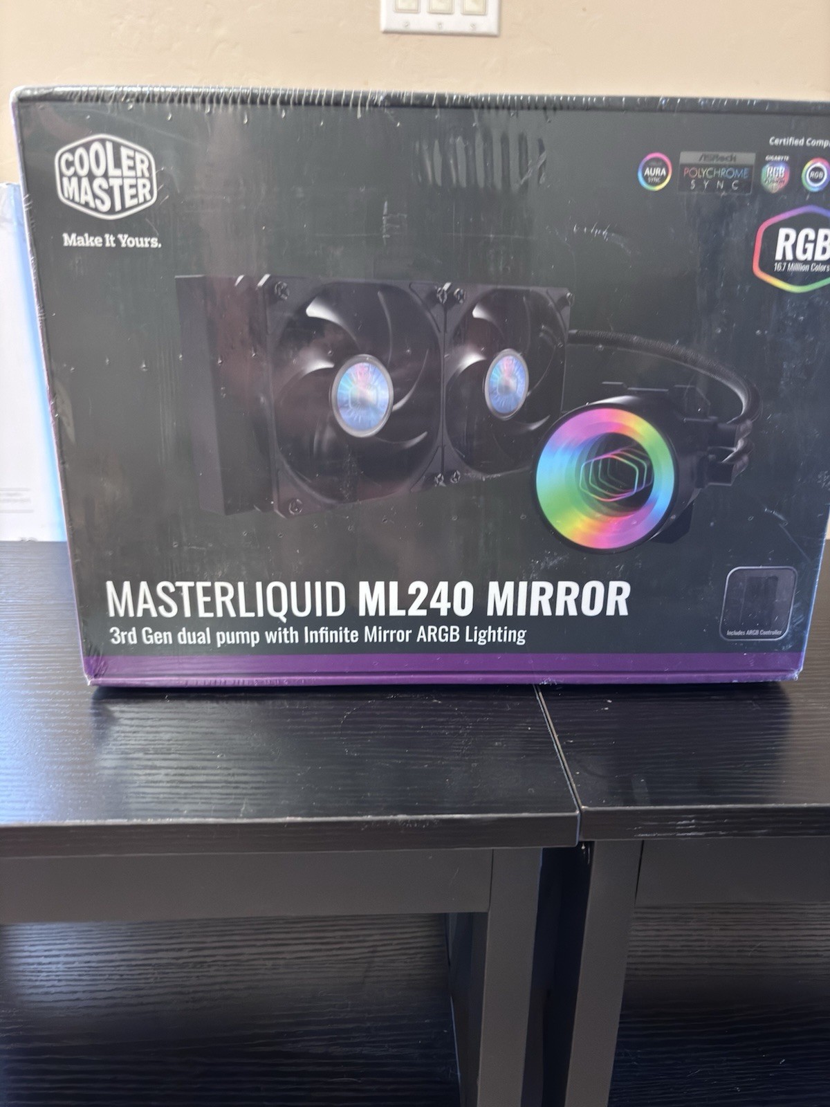 Cooler Master MasterLiquid ML240 Mirror New Sealed