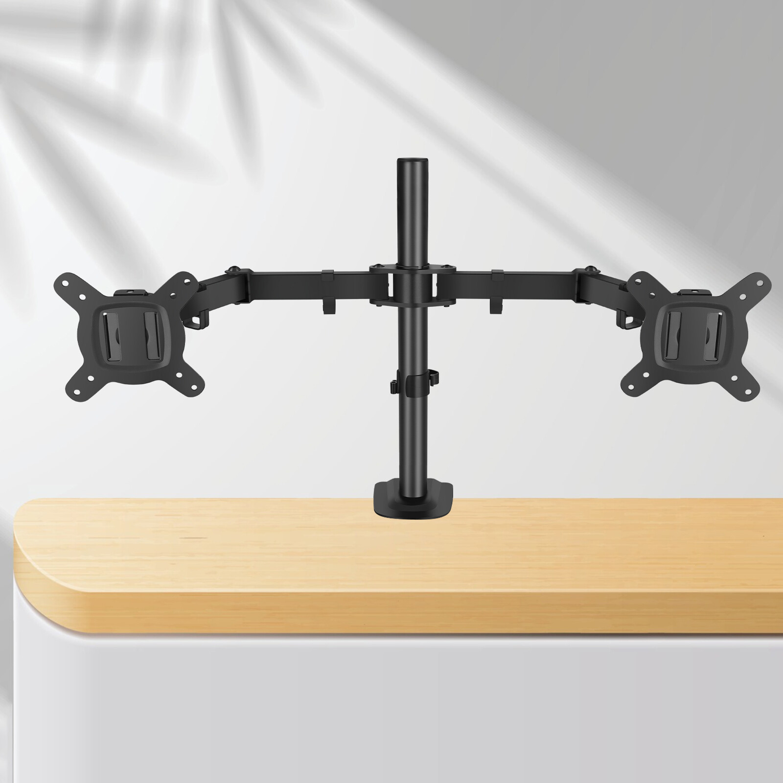 Dual Monitor Stand 10-32in Screen Adjustable Swivel VESA Gas Spring Desk Mount