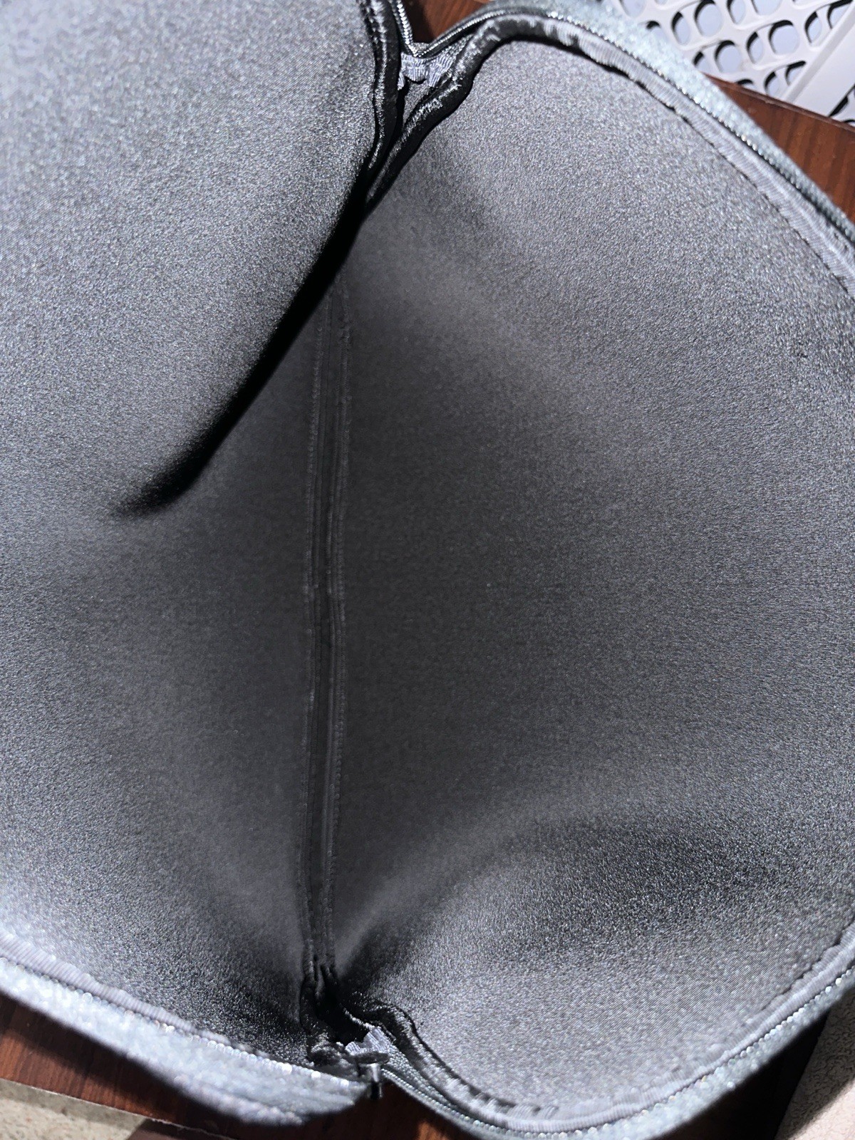 TUMI 16” Black Neoprene Zip Closure Laptop Case