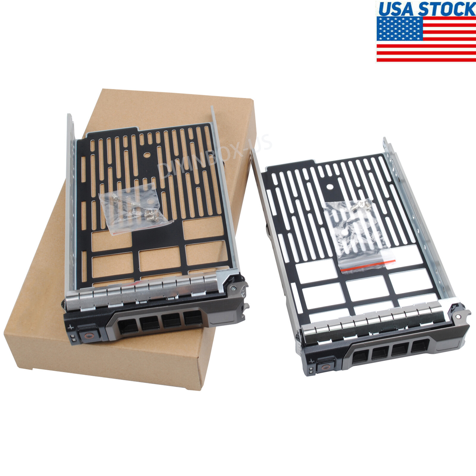 New Dell 3.5″ KG1CH HDD Tray Caddy For Dell PowerVault MD1200 MD1400 NX200 NX300