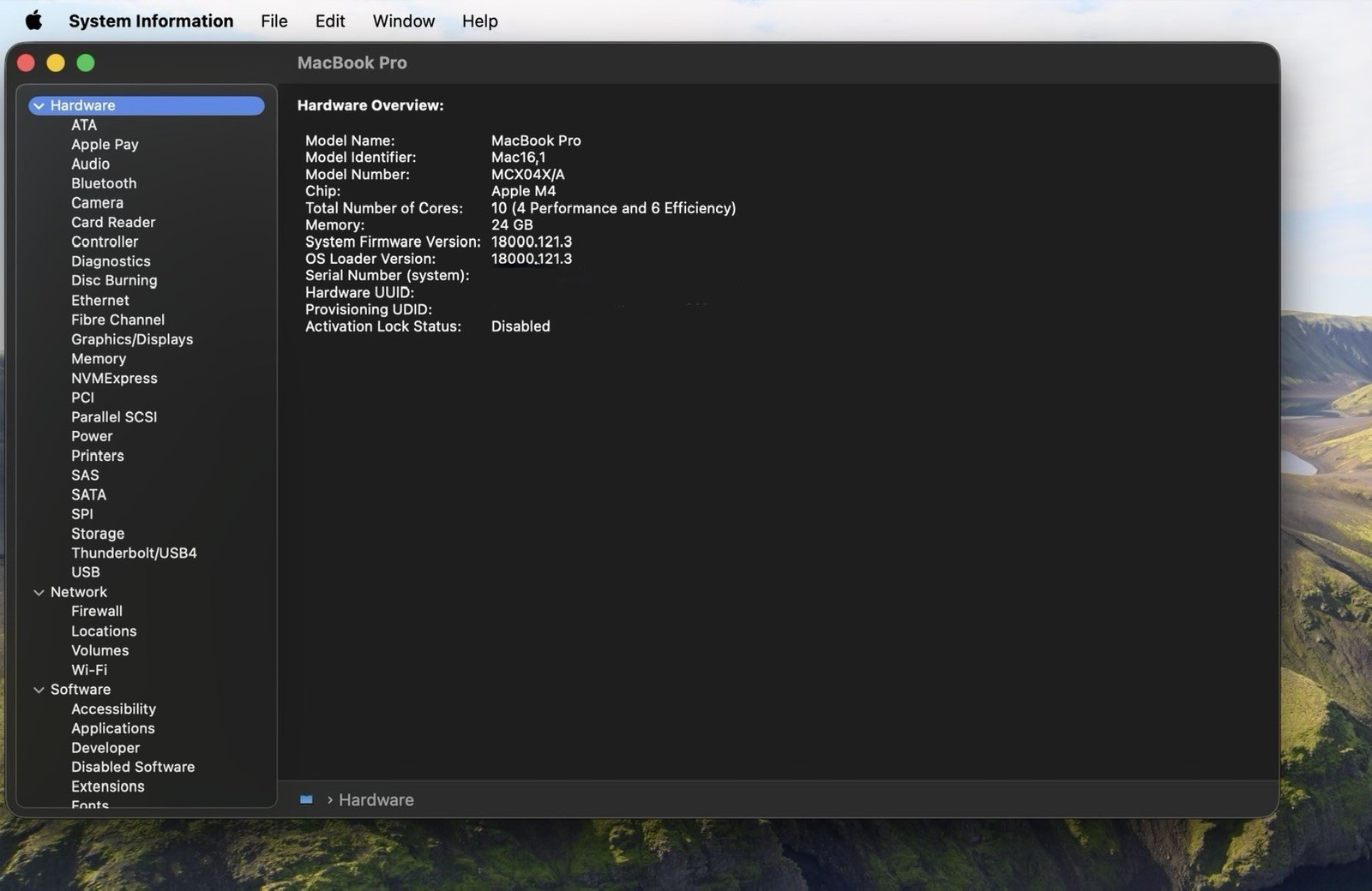 Apple MacBook Pro 14in Space Black M4 24GB RAM 1TB SSD *please read description*