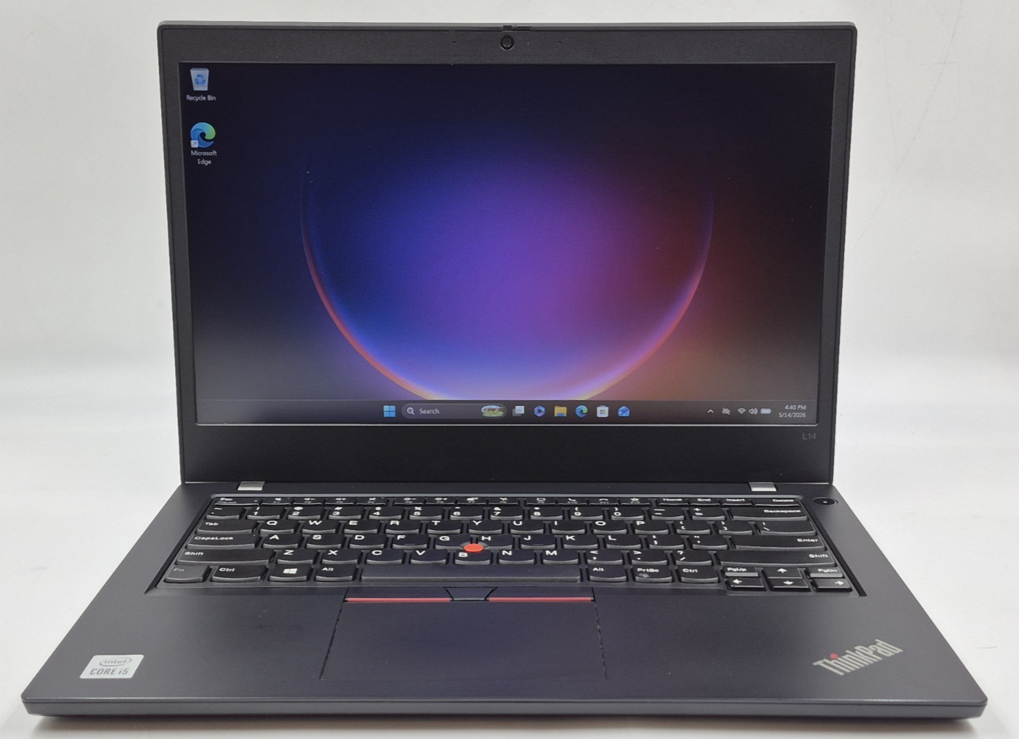 Lenovo ThinkPad L14 Laptop i5-10210U 1.60GHz 16GB RAM 256GB NVMe SSD Win 11 Pro
